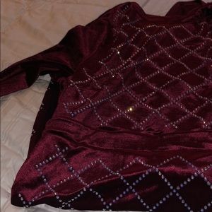 Past Knee length dress